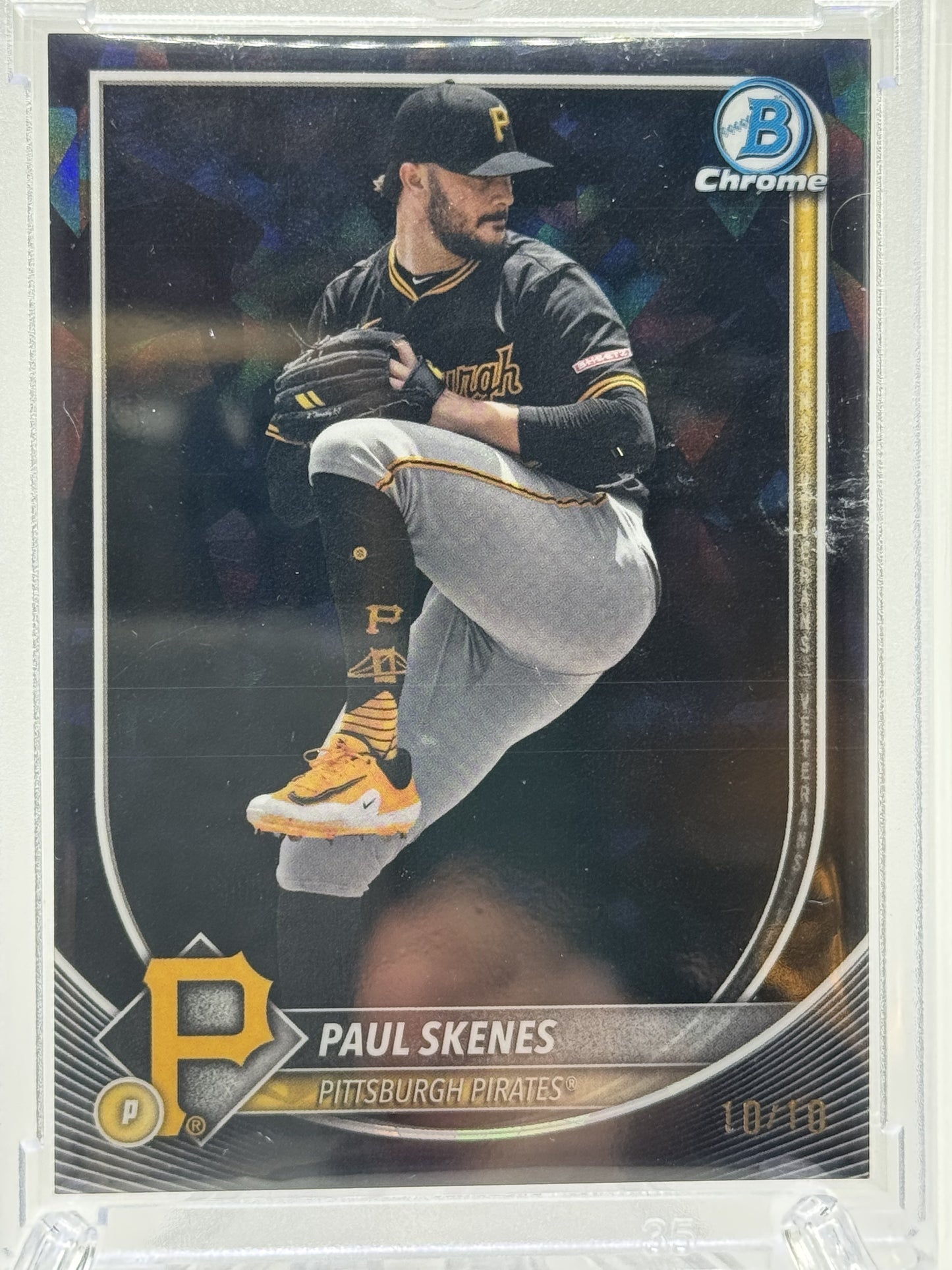 2025 Bowman Chrome Sapphire Edition #30 Paul Skenes Black Sapphire #/10