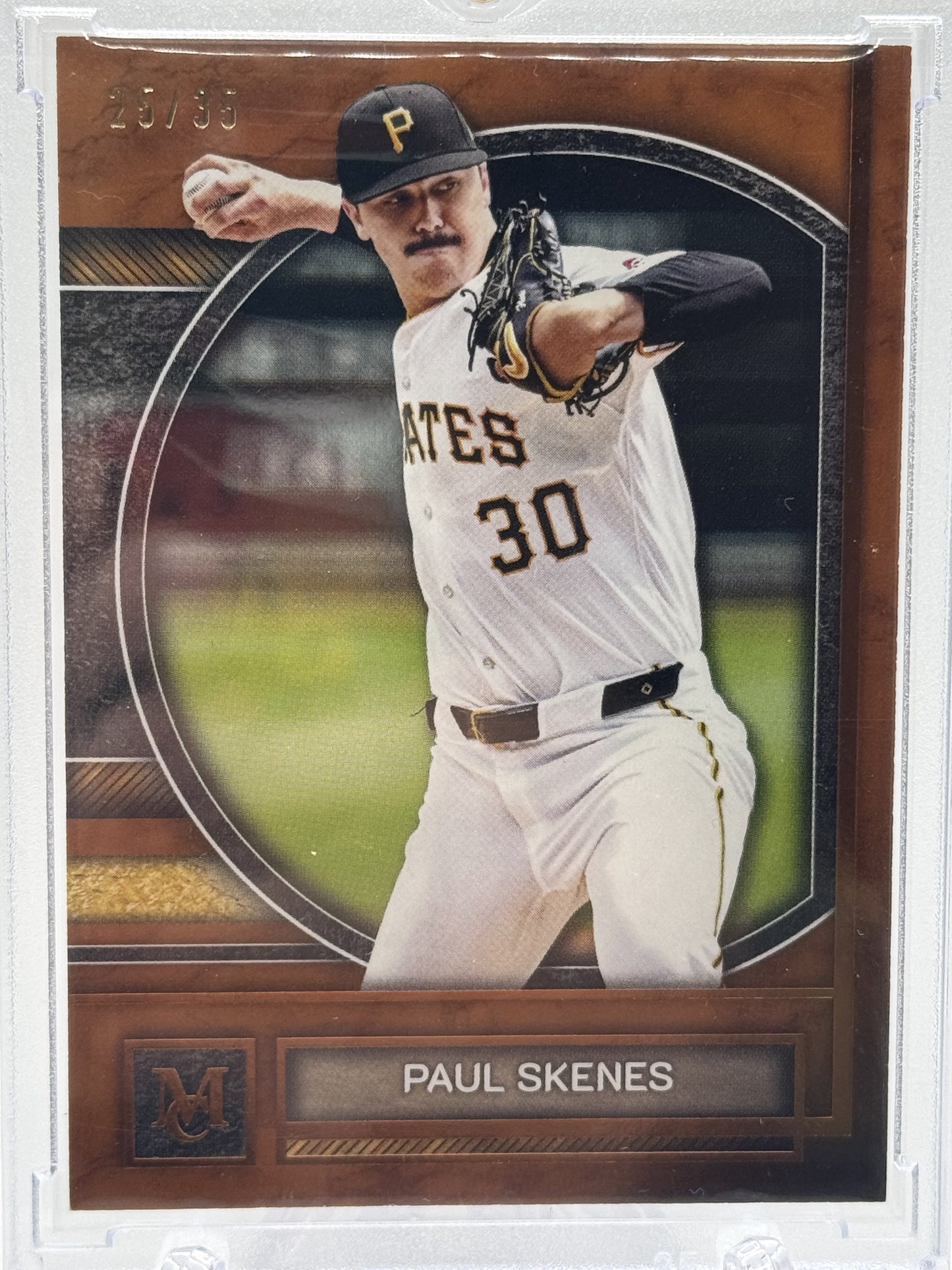 2025 Topps Museum Collection #9 Paul Skenes Bronze # 25/35