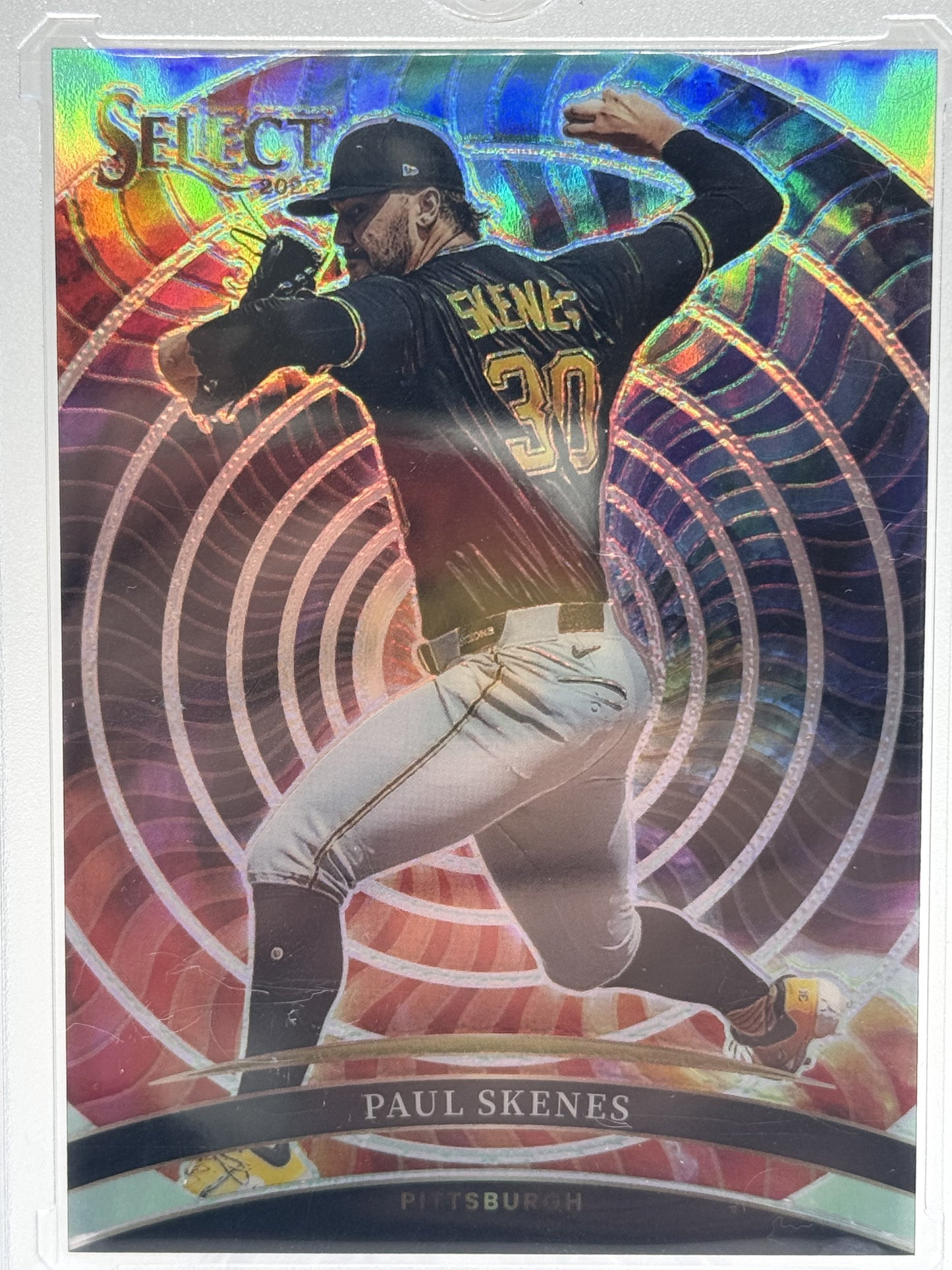 2025 Panini Select #4 Paul Skenes Color Wheel