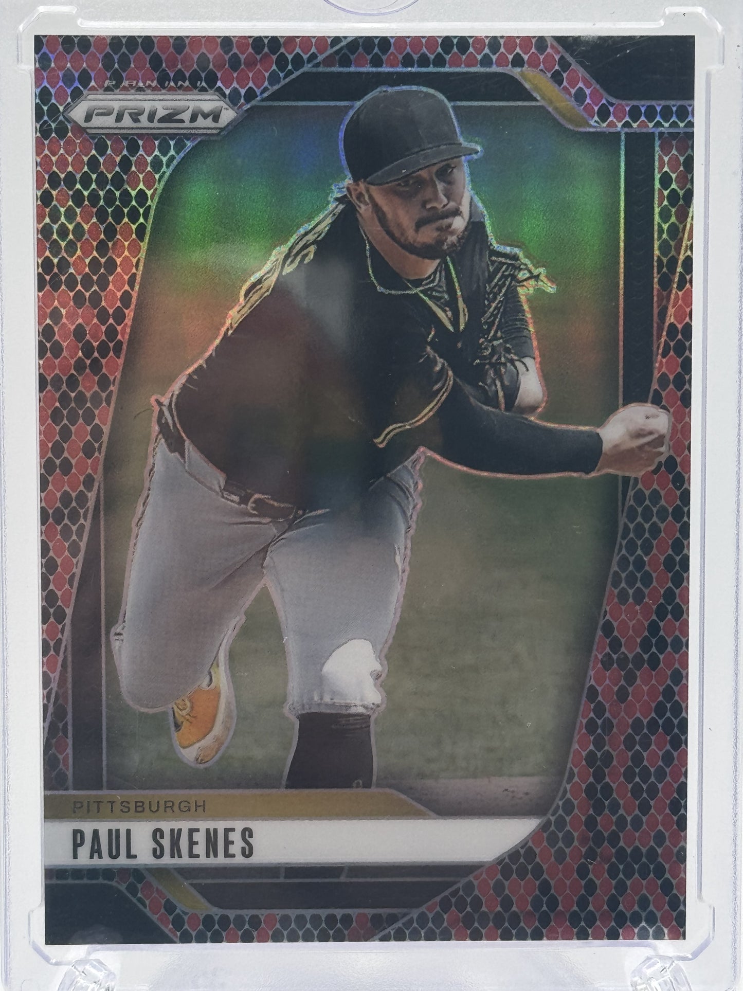 2025 Panini Prizm #248 Paul Skenes Snakeskin Prizms